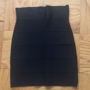 Mini black skirt from BCBG Maxazria